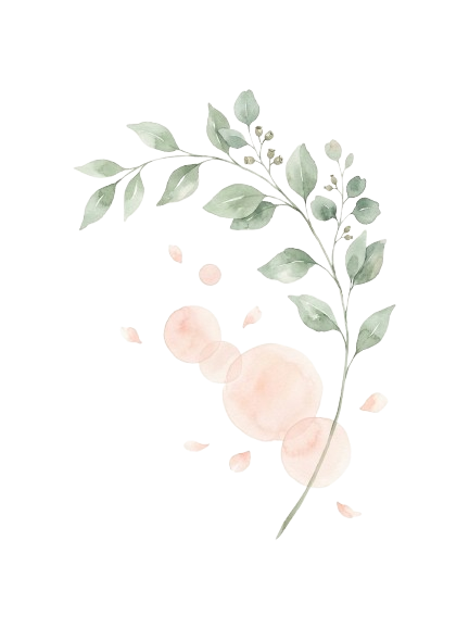 Botanical branch artwork